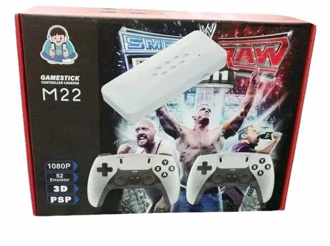 M22 v2.5 Retro Gaming Console – Wireless Controller, 30,000+ Games