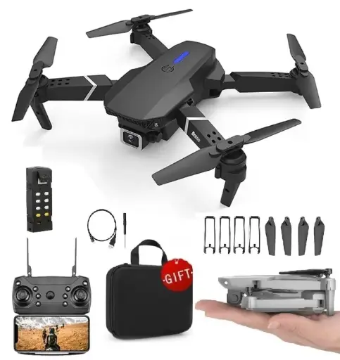 E88 Pro Drone 4k HD foldable With Camera HD Mini 720p Live Video Drone Drone