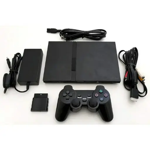 (Pre-Owned)PS2 Slim 160 GB USB Drive Modded with Preinstalled Games