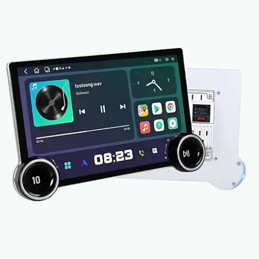 Gemstone 2K Car Android System | 10.1inch Full HD Touchscreen|Wireless CarPlay & Android Auto | 4GB/64GB